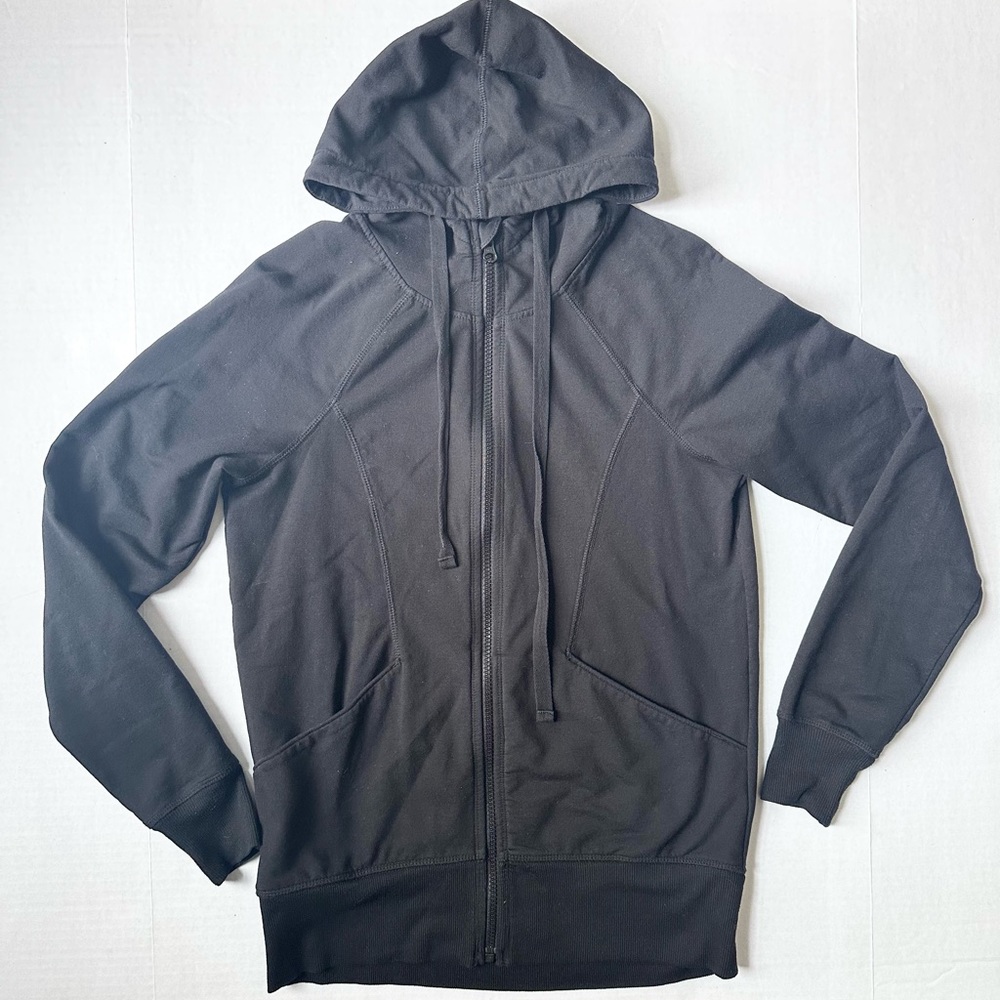 Zella Black Full Zip Lightweight Hoodie Jacket Women’s Size Small